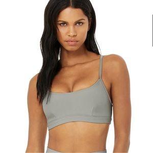 ALO Airlift Intrigue Bra | Sterling Size Small